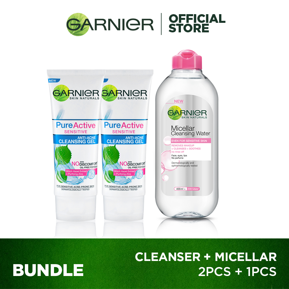 garnier pure active gel cleanser