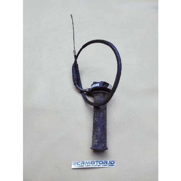 holder kiri set kabel cable gas honda supra x 125 kharisma ori