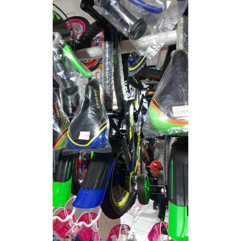 SEPEDA ANAK 12" ERMINIO/SEPEDA ANAK RODA EMPAT