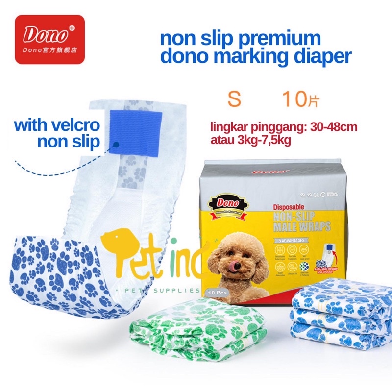 Anti slip premium dono marking pampers