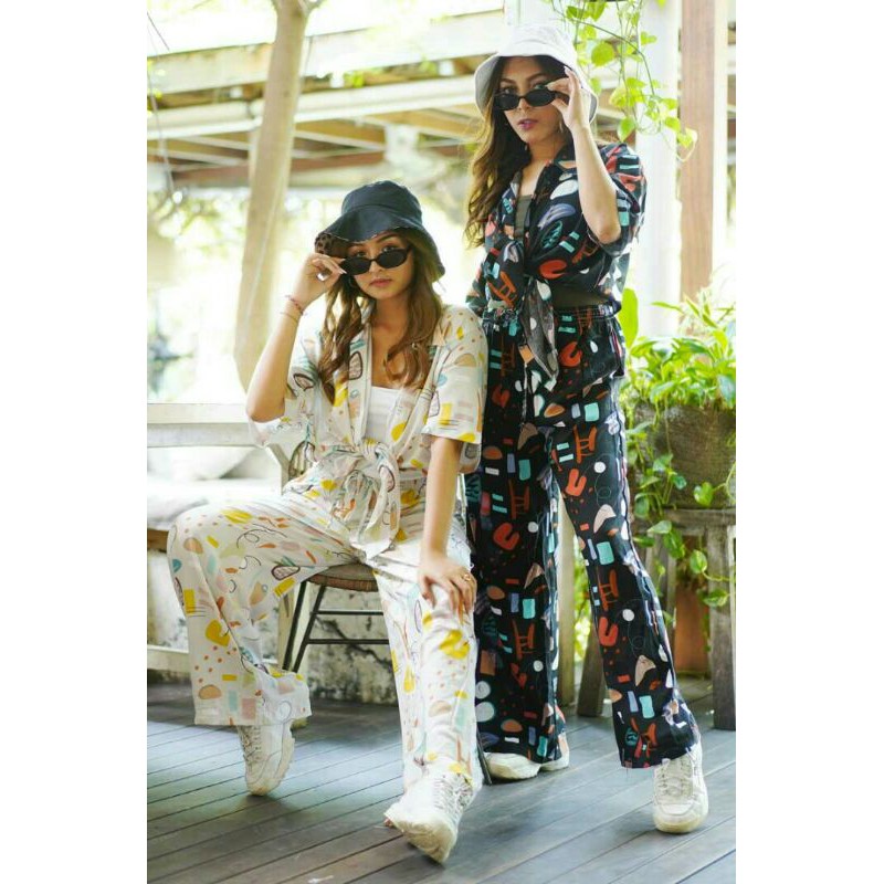 (RAYON PREMIUM)Dailly set/baju setelan wanita/pajamas wanita/baju rayon set wanita/baju set