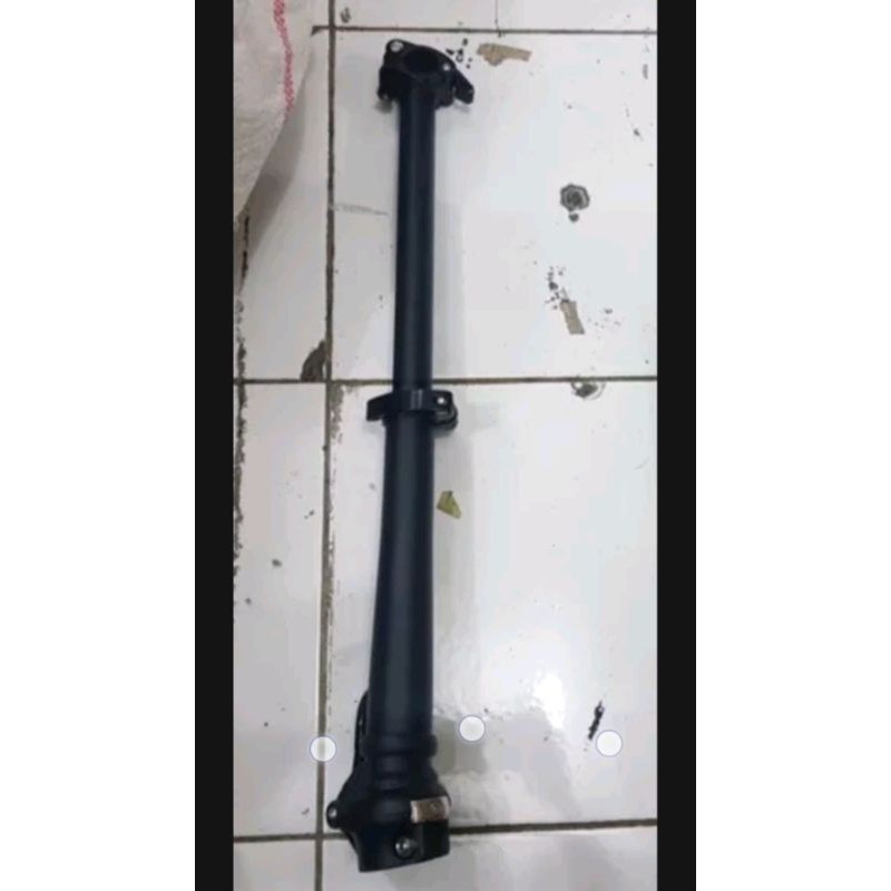 Handlepost Telescopic model litepro for dahon tern fnhon lipatan kedalam teleskopik adjustable handlepos leher stem sepeda lipat seli folding bike