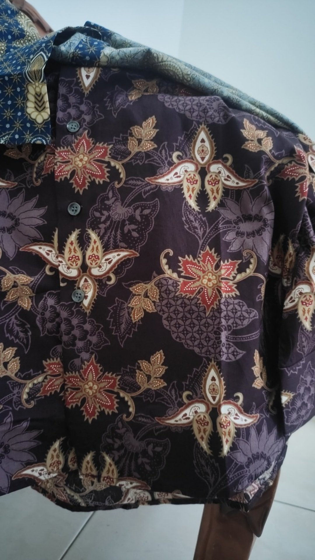 Kemeja Batik Slimfit Asli Kattun Premium Colin Dion