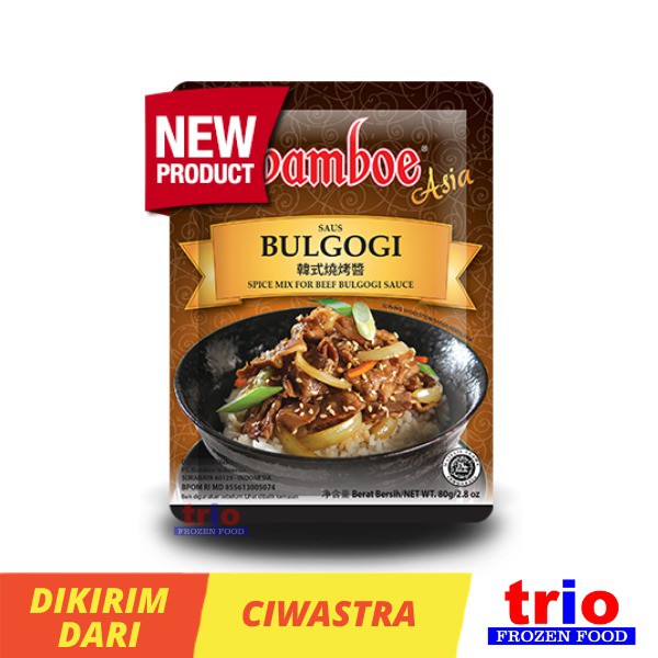 Bamboe Asia Bumbu Saus Bulgogi