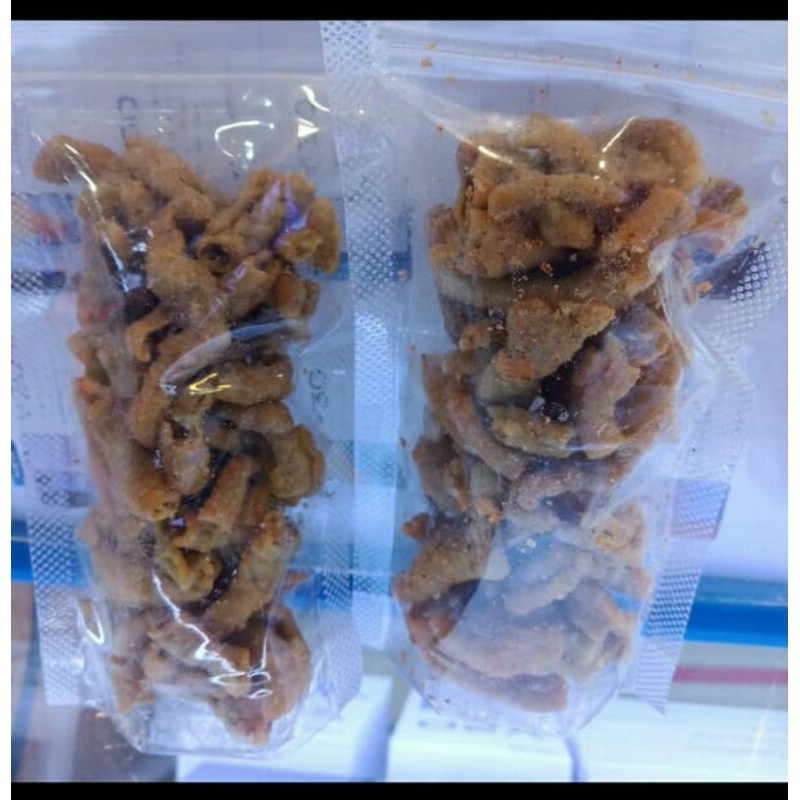 

usus ayam krispy BBQ 50gram