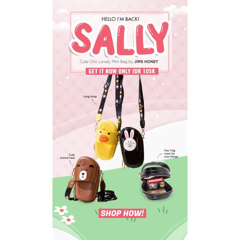 Sally mini bag Jims Honey Original
