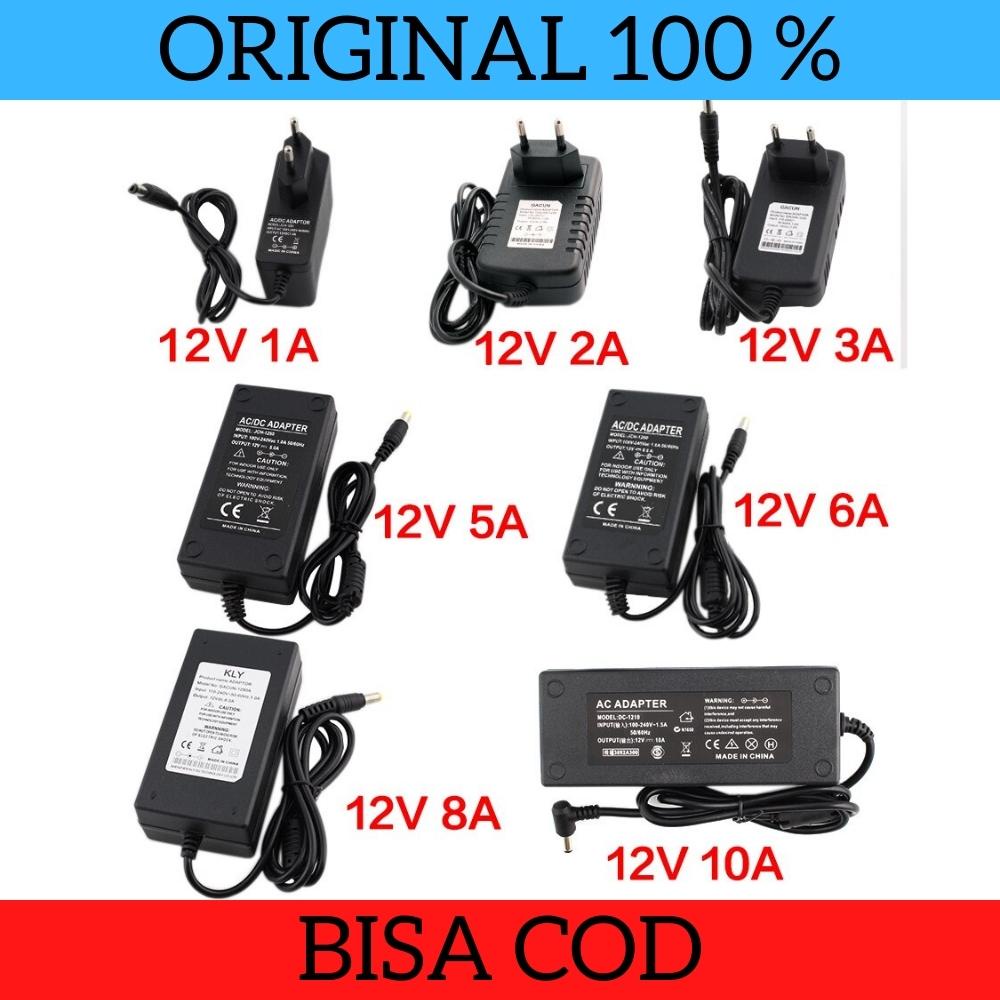 Adaptor Adapter 12 Volt DC 12V 1A 2A 3A 5A 6A Power Supply PSU Charger 12Volt 12VDC