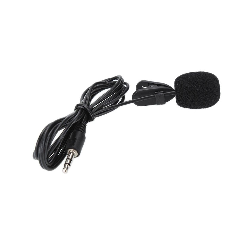 MIC JEPIT KLIP KERAH MICROPHONE STEREO JACK 3.5MM TRS WITH TIE CLIP ON