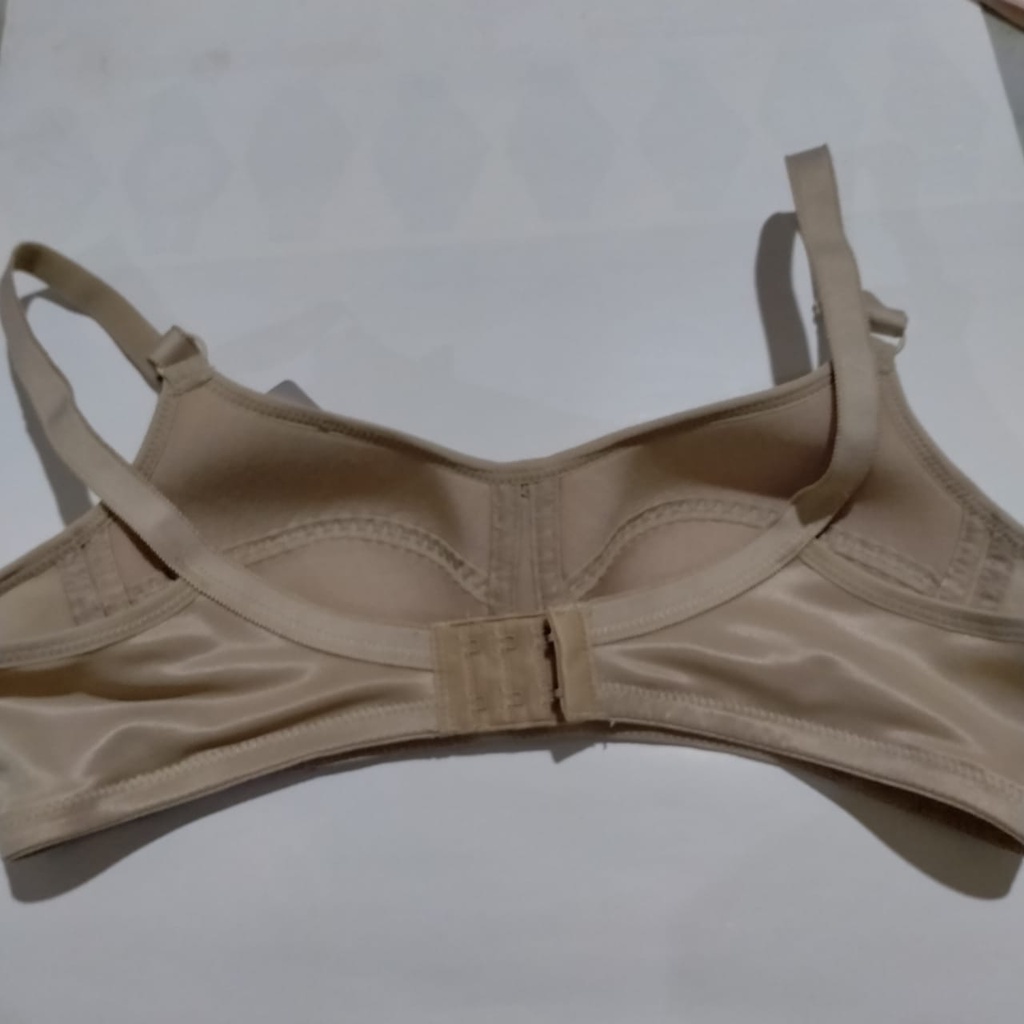 Bra / BH / pakaian dalam wanita Sorex 01001 busa tipis cup kecil tanpa kawat kait 2 34-40