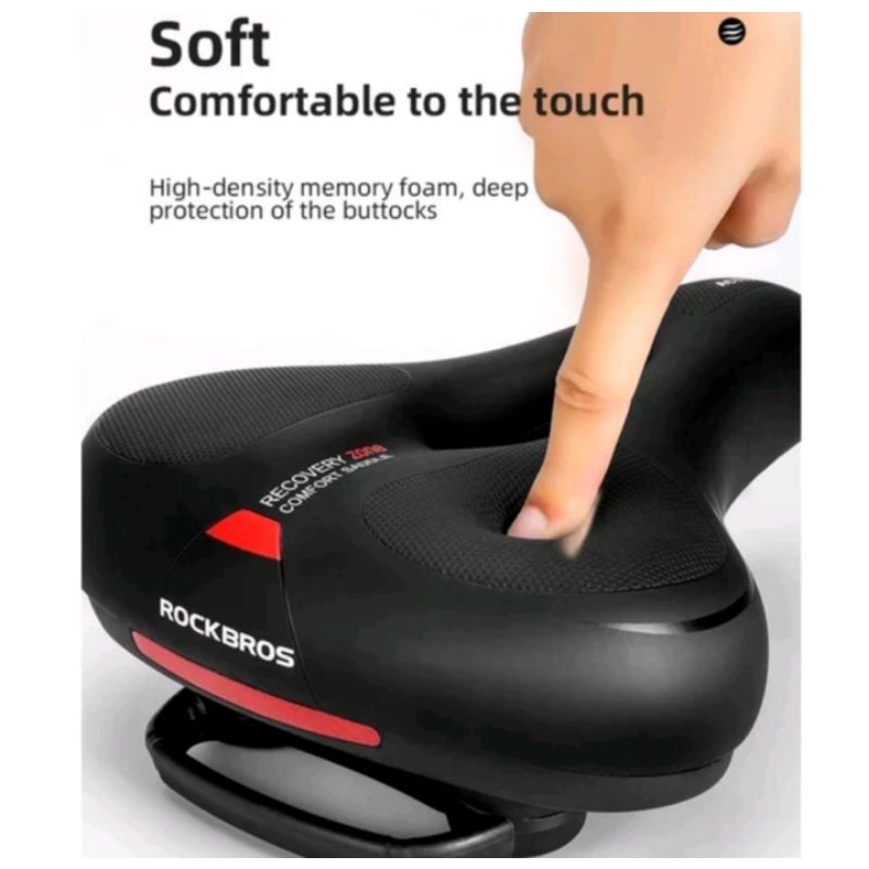 Rockbros Sadel Sepeda Saddle Sepeda Soft Comfort