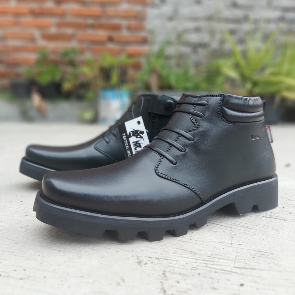 Sepatu Pdh Kilap Glossy Dan Dop Semir Kulit Sapi Asli Merk MR MASTER Sepatu Pdh Dinas Kantor Untuk Tni Polri Security Satpam