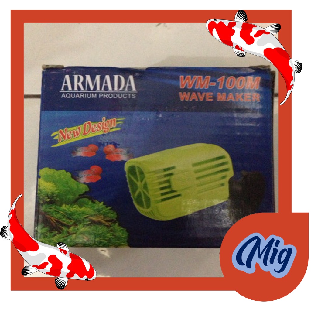 aquarium aquascape mini wave maker armada wp 100