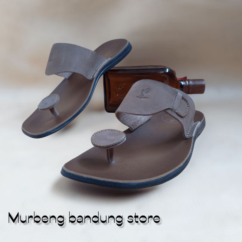 sandal jamur pria full kulit termurah