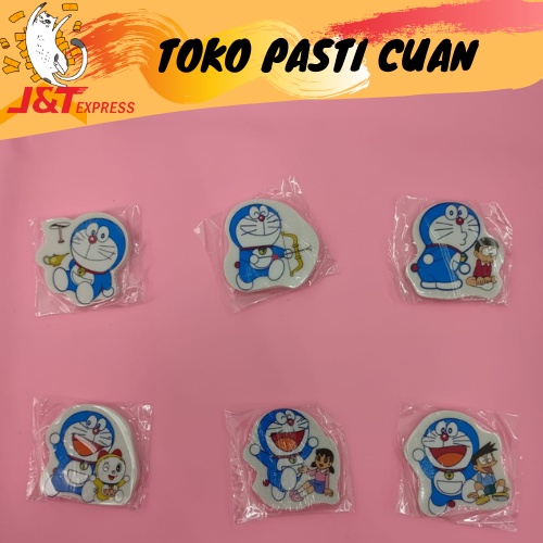 

PENGHAPUS KARAKTER DORAEMON KEPERLUAN SEKOLAH ANAK ATK FANCY LUCU DAN IMUT