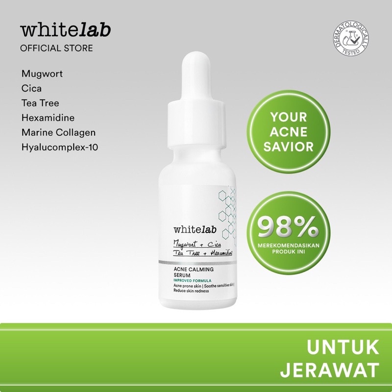 Jual Whitelab Acne Calming Serum (Improved Formula) Shopee Indonesia