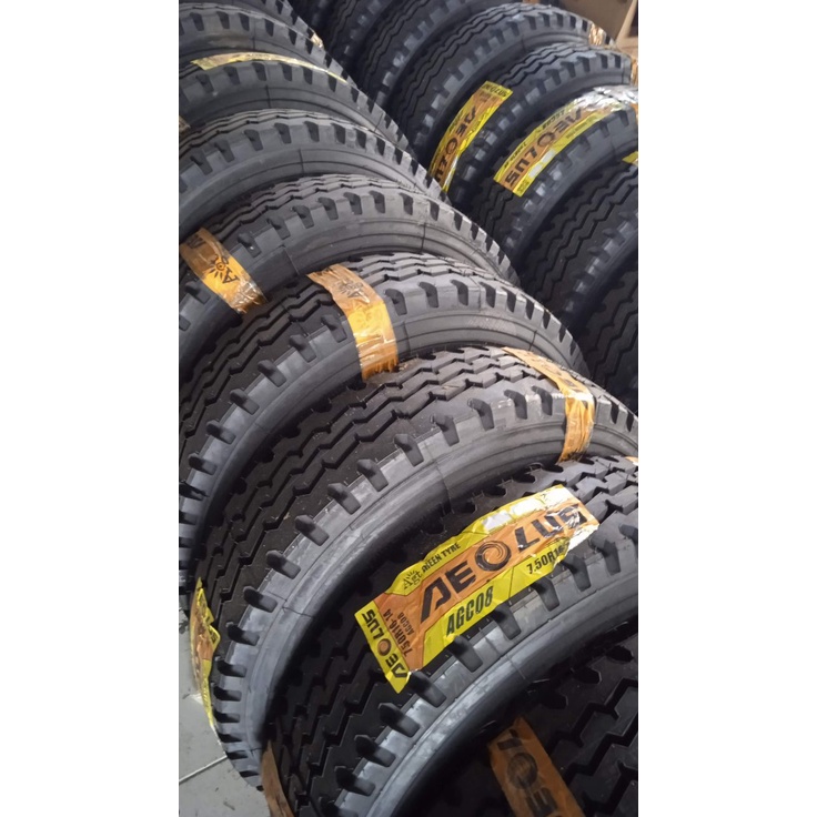 AEOLUS HN08 7.50 - 16 14PR Ban Truk 1 set Dyna Double Radial Kawat