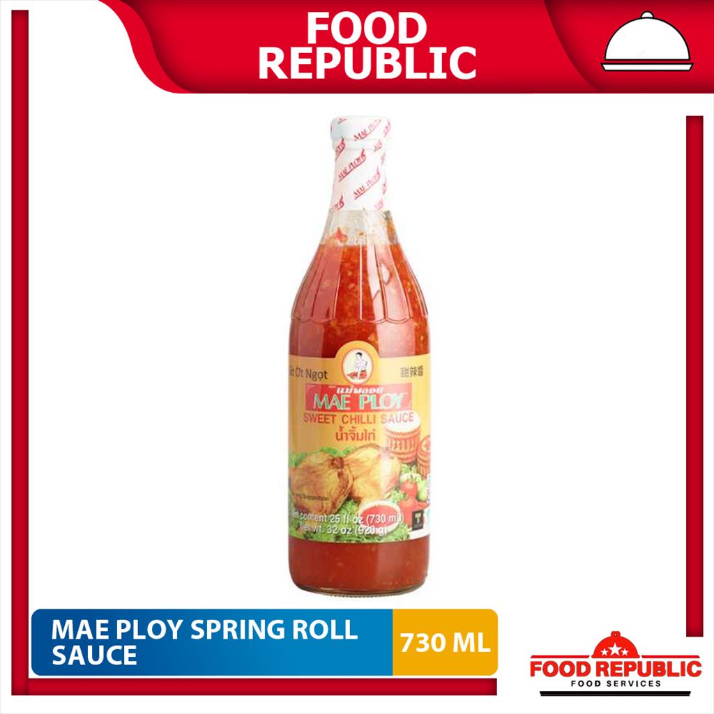 

MAE PLOY SPRING ROLL SAUCE 730 ML - SAUS COCOL LUMPIA IMPORT NON HALAL