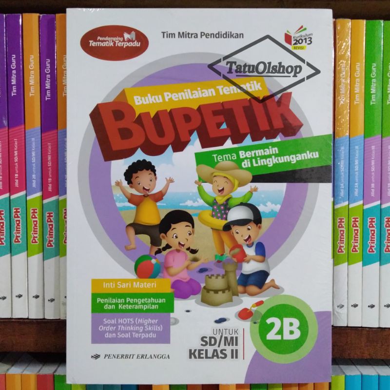 Bupetik Sd Kelas 2 2a 2b 2c 2d 2e 2f 2g 2h Edisi K13n Revisi Shopee Indonesia
