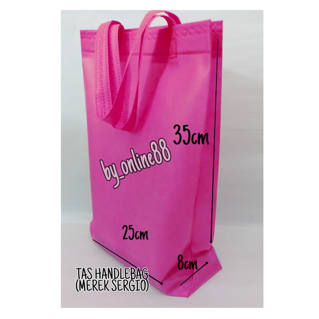 

Tas Kain SPUNBOND / STANDING HANDLE BAG SERGIO (PCS)