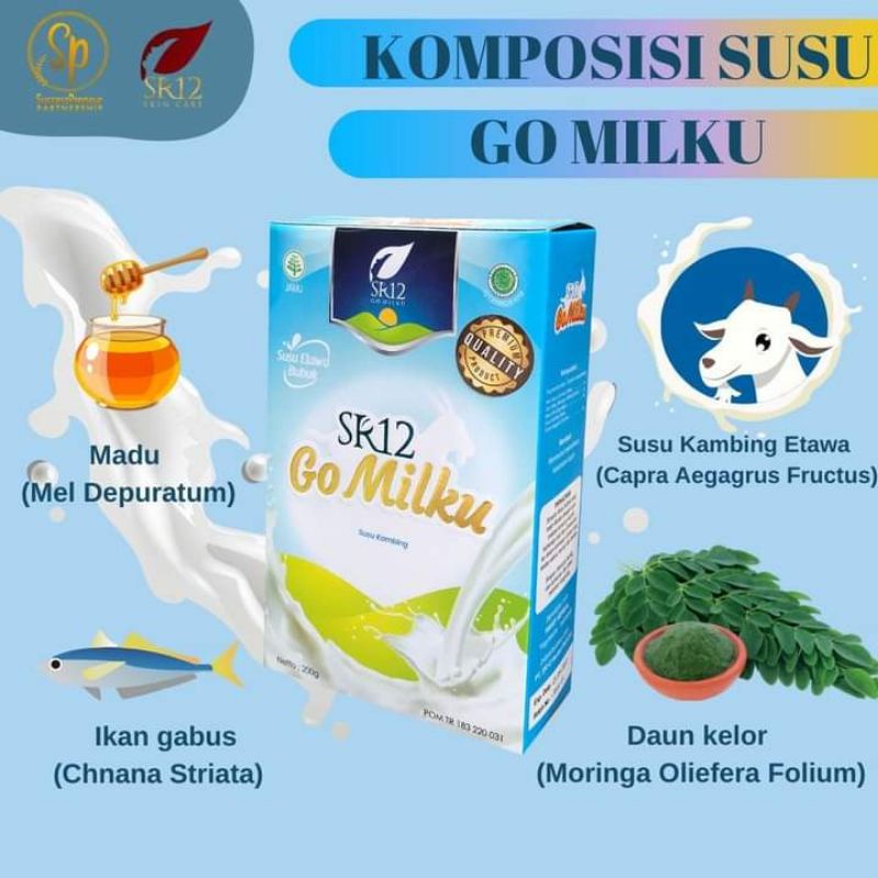 

Susu kambing Gomilku SR12