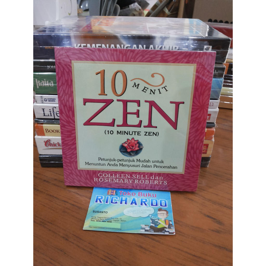 Buku Buku 10 Menit Zen --- Colleen Sell & Rosemary Roberts