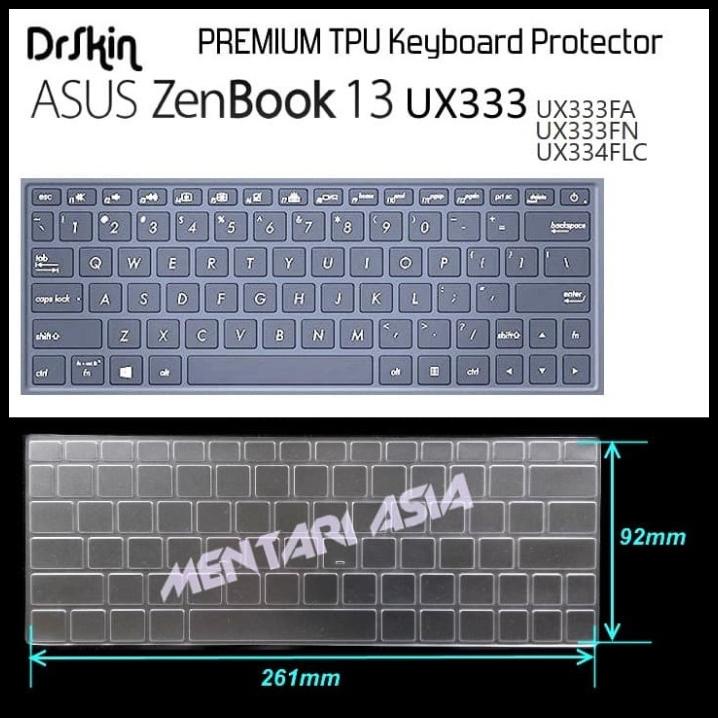 Keyboard Protector Asus Zenbook 13 Ux333 - Premium Tpu Clear