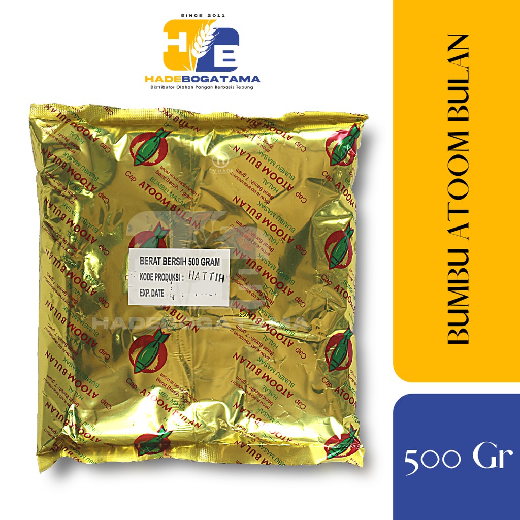 

Ay00! Bumbu Atoom 500 Gram (BKS) Atom Bulan Atom