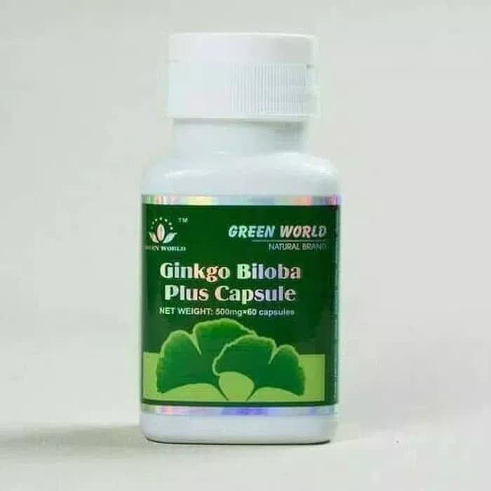 Promo  Ginkgo Biloba Plus Capsule Green World  Murah
