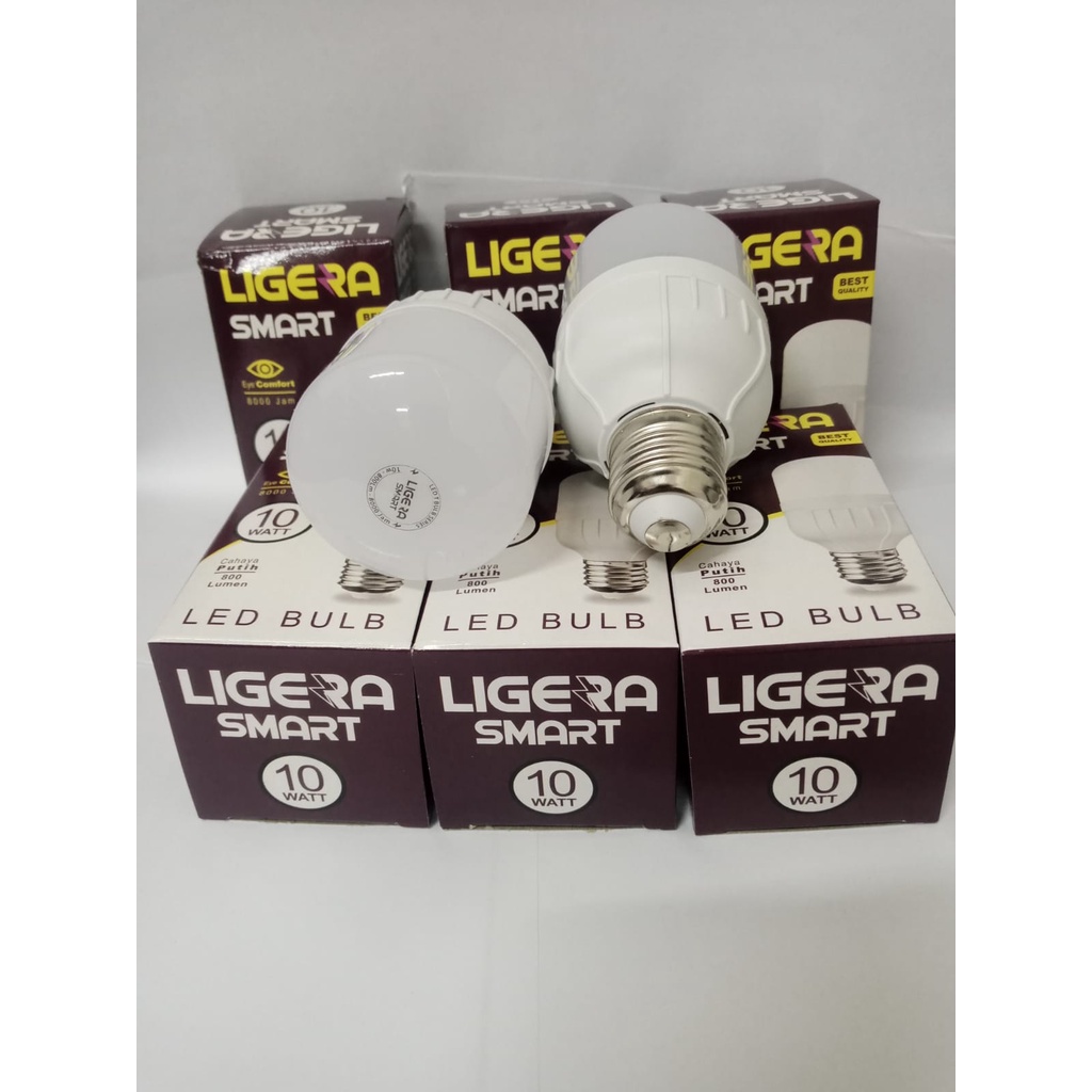 LIGERA Bohlam LED SMART Hemat Energi 10W