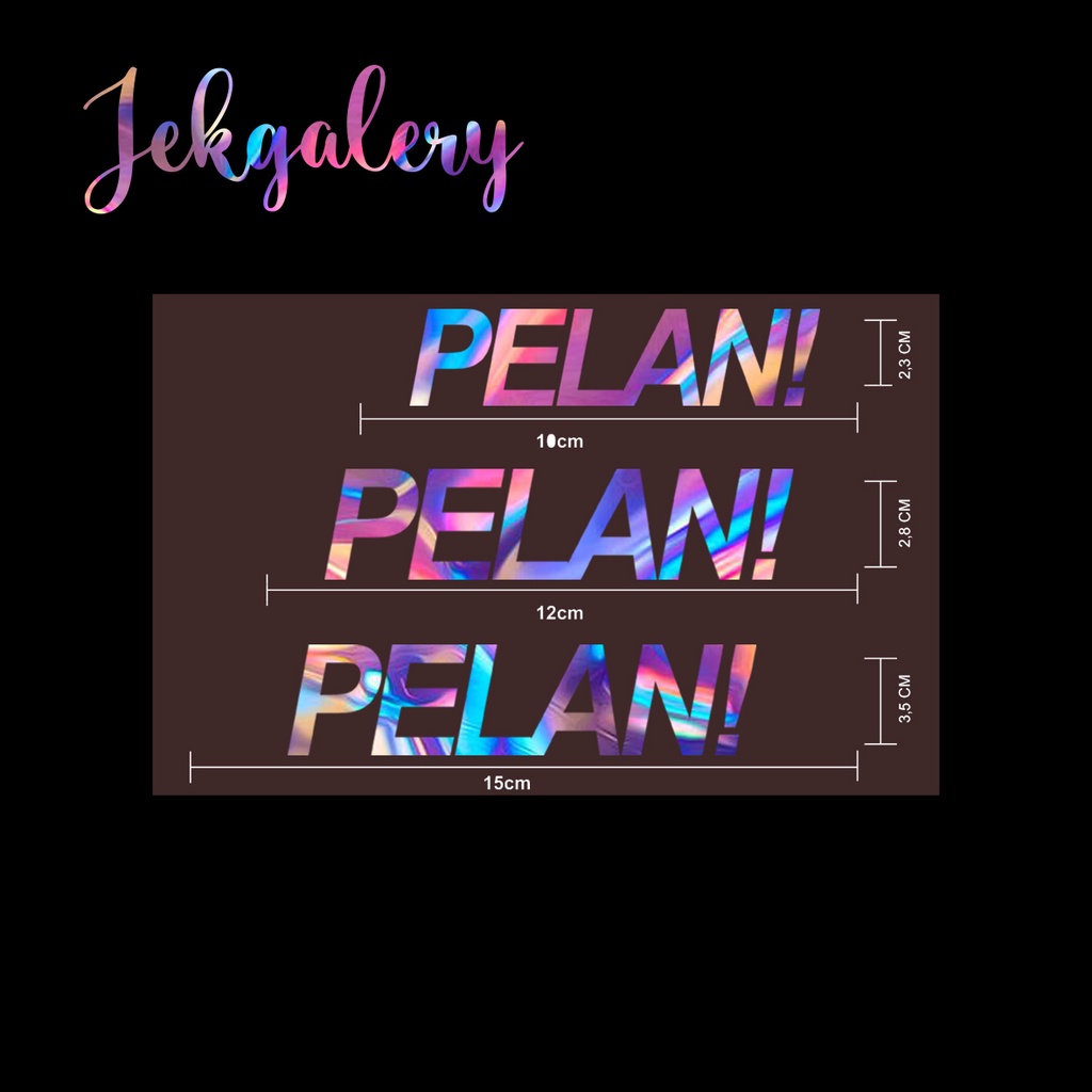 STIKER CUTTING VIRAL HOLOGRAM PELAN!