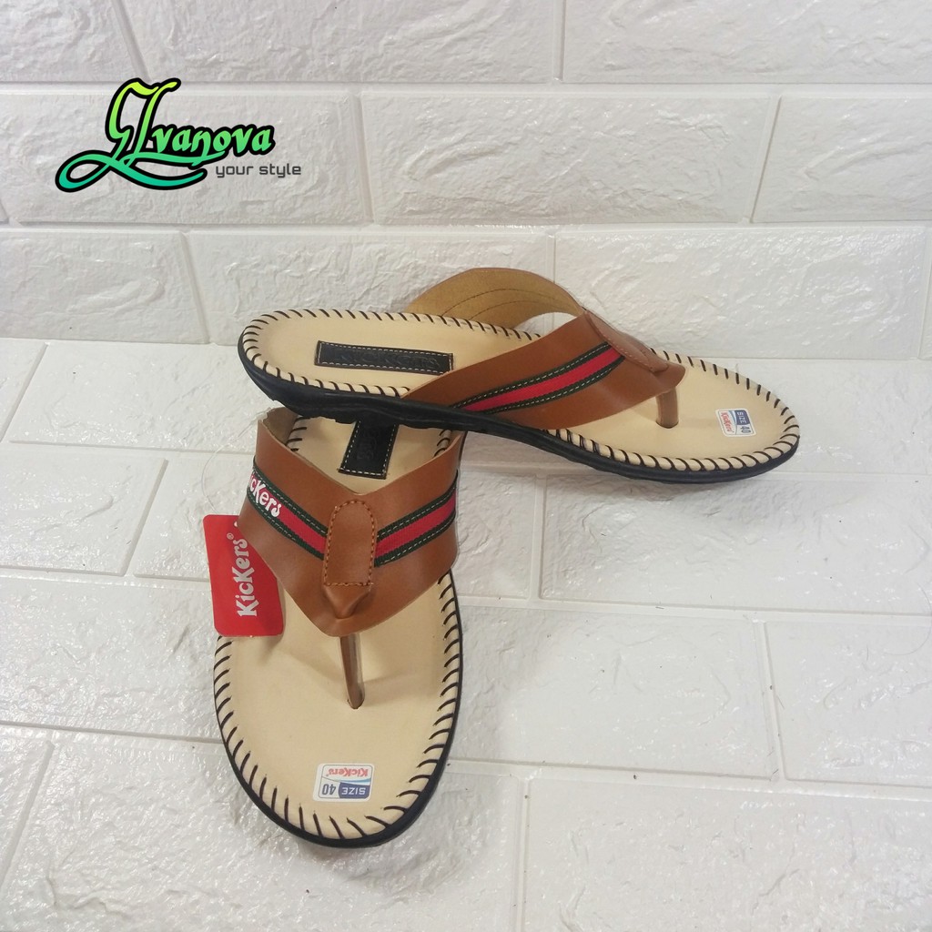 Sandal pria kulit, grosir sandal murah