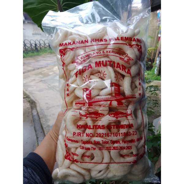 

kerupuk renyah asli palembang,ikan tenggiri,kakap,gabus