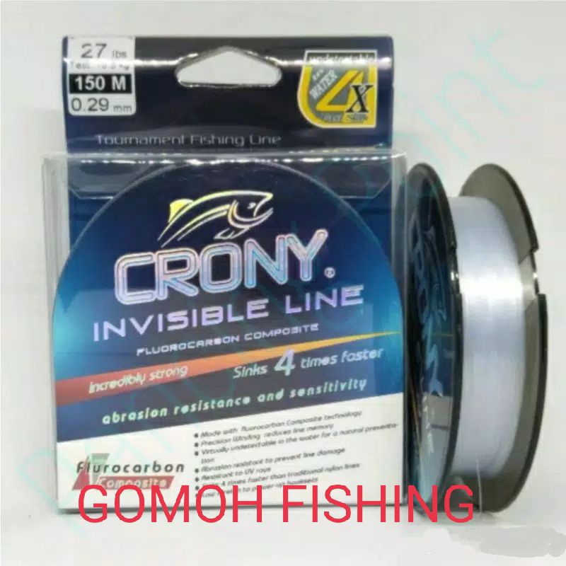 Senar Crony Invisible Line 150m Fluorocarbon Composite