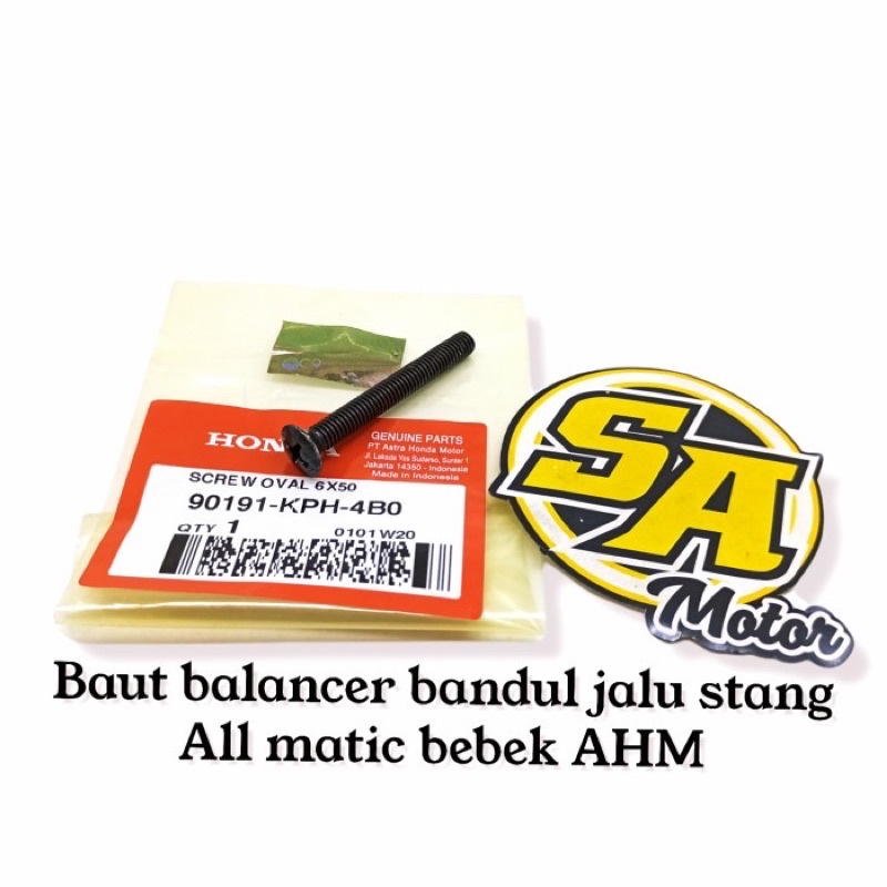 Jual Baut Jalu Bandul Balancer Stang Honda Revo Blade Vario Ori Ahm