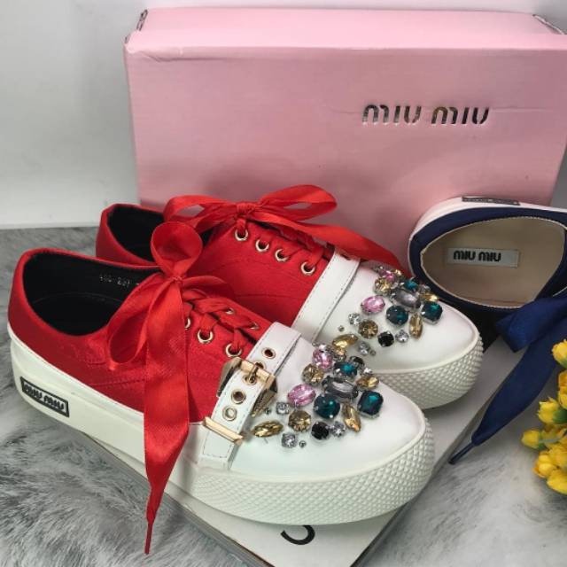 SEPATU MIU MIU PRELOVED MURAH HIGH QUALITY