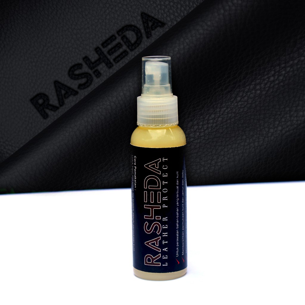 Semir Sepatu Leather Protector Spray Pembersih Kulit Rasheda PRL 100ml