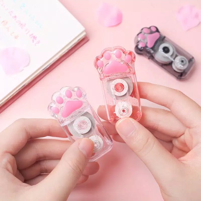 

Eklusif 1 Pc Correction Tape Cute Model Paw Hemat