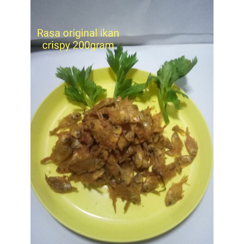 

Ikan Crispy Pepetek Original/keripik ikan goreng dadakan 200gram