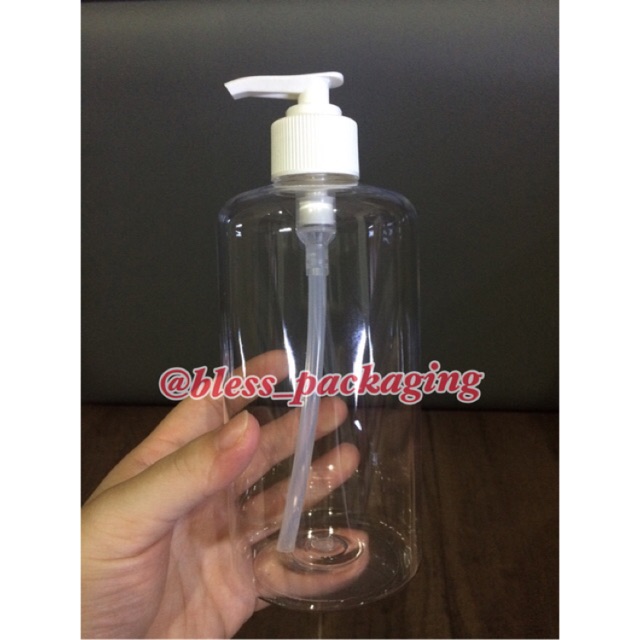 Botol pump 500 ml botol pump 500ml botol pump 1/2 lt botol pompa 500 ml bening