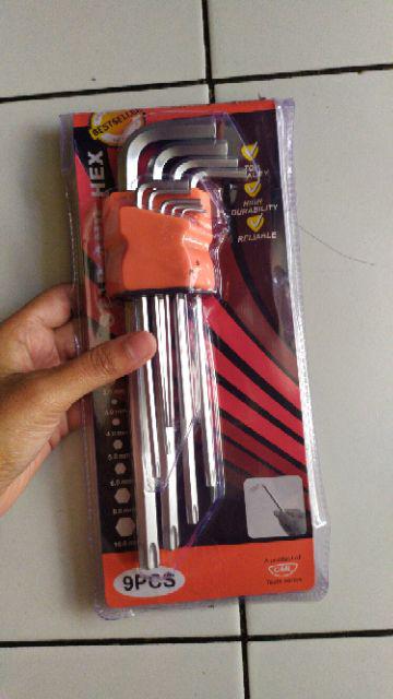 Kunci L Kunci Bintang Kunci L Kombinasi Panjang Segi 6 L Bintang