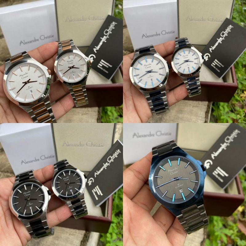 JAM TANGAN ALEXANDRE CHRISTIE ORIGINAL AC8634/AC 8634 COUPLE READY TERMURAH