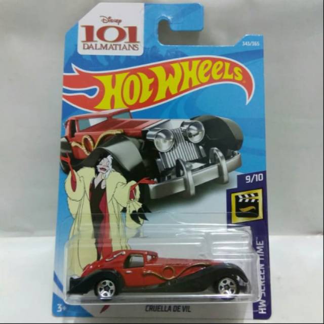 Hotwheels Cruella De Vil