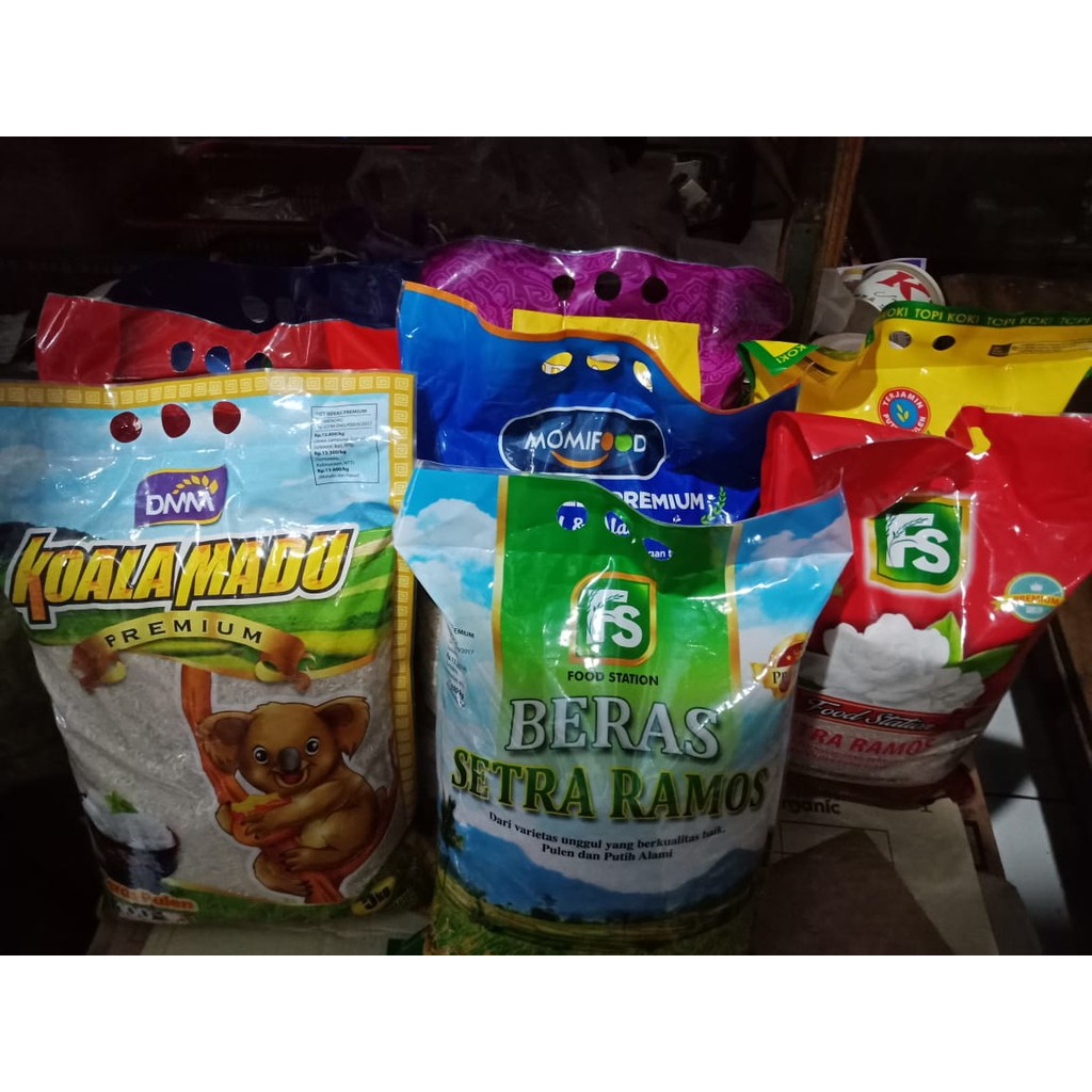 Grosir 5 kg Beras Pulen Premium Unggul Berkualitas Murah