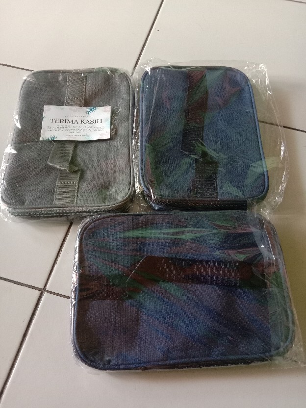 Tas Bekal Makanan Yooyee Mini Lunch Bag Polos Cooler Bag Aluminium Foil Lunch Box Kotak Makan Set