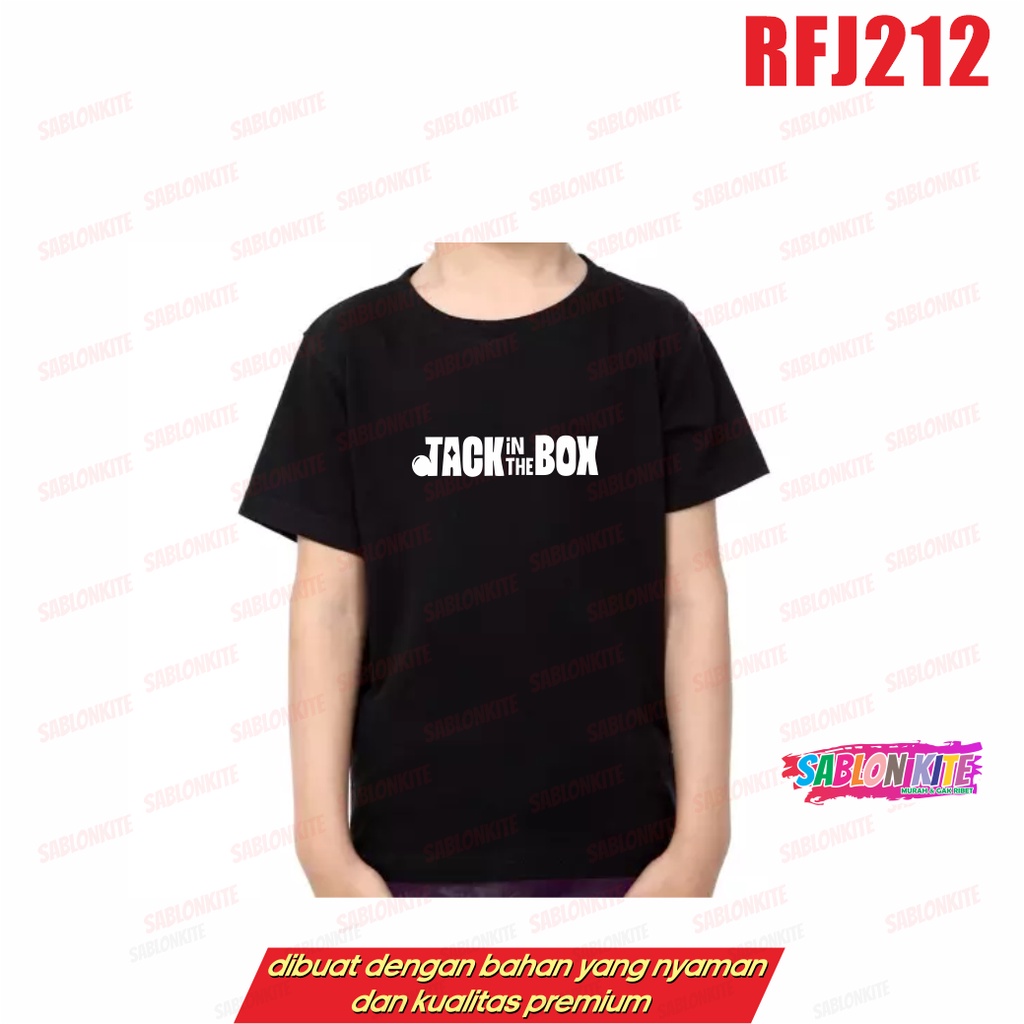 MURAH!!! KAOS JHOPE RFJ212 JACK IN THE BOX TULISAN JIMIN JUNGKOOK TAEHYUNG