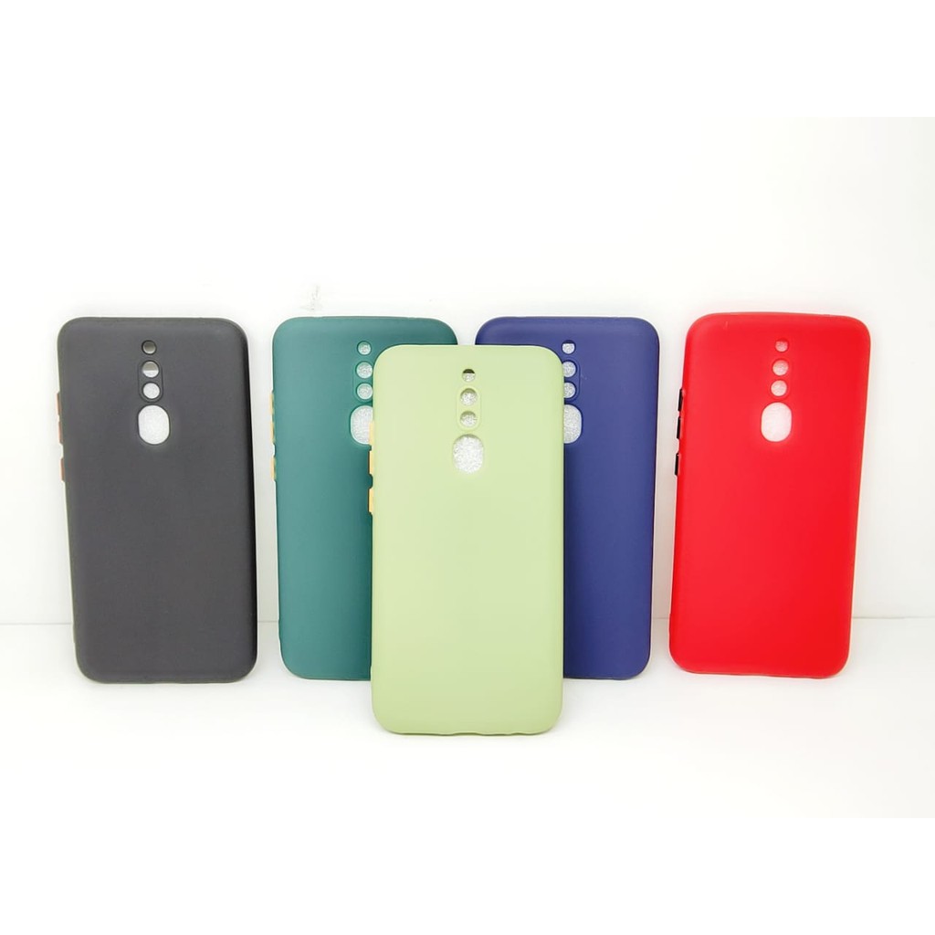 SMPC TPU Candy Xiaomi Redmi 8 6.22 inch SoftCase Macaron Protection Camera Tombol Warna