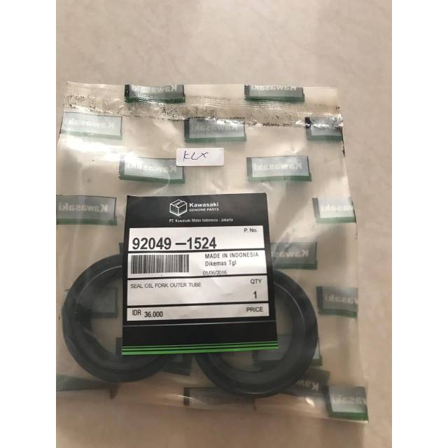 Seal shock / Sil Motor KLX Ninja R Ninja RR 150 92049 1524 Belakang