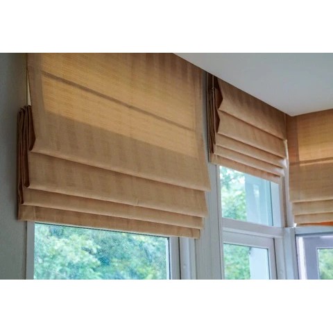 Tirai Lipat Roman Shade L. 70 x T. 140 Kain Blackout Tirai Gorden Lipat Gulung