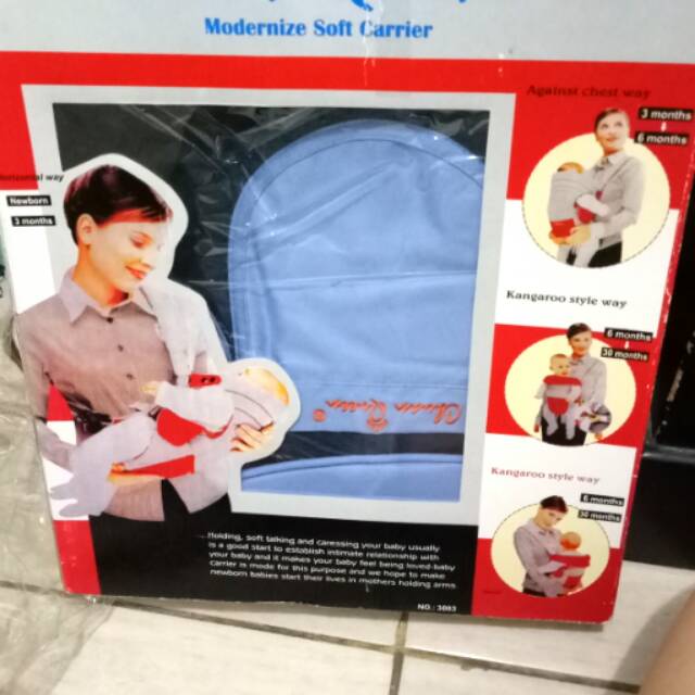 Gendongan bayi baru ex kado