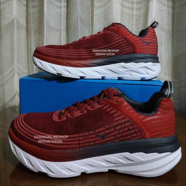 hoka bondi 6 red